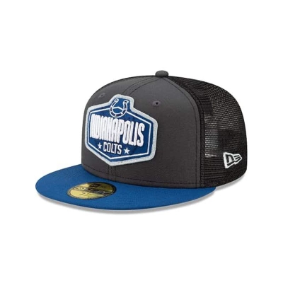 Indianapolis Colts Gorra | New Era NFL Draft 59fifty Fitted Cap Mexico - Grises